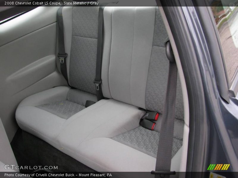 Slate Metallic / Gray 2008 Chevrolet Cobalt LS Coupe