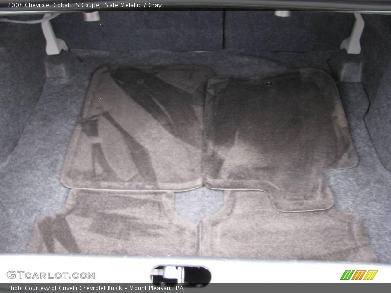 Slate Metallic / Gray 2008 Chevrolet Cobalt LS Coupe