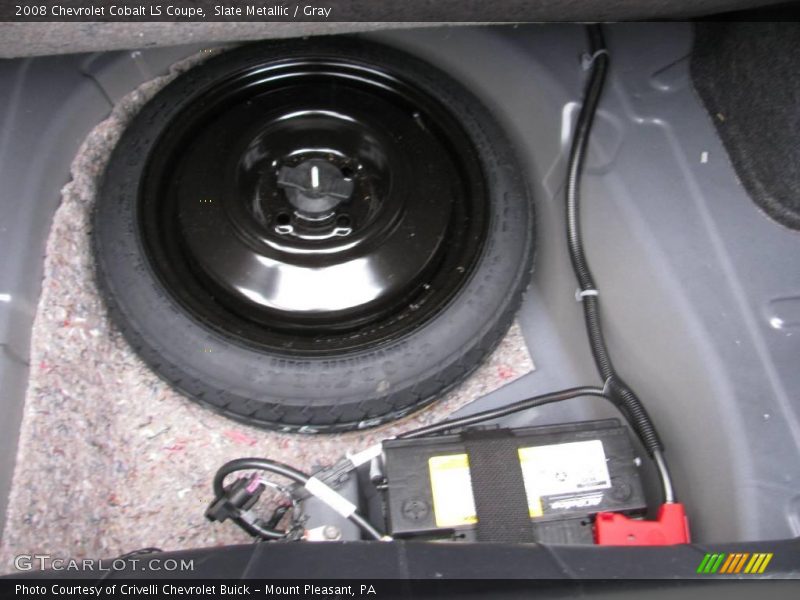 Slate Metallic / Gray 2008 Chevrolet Cobalt LS Coupe