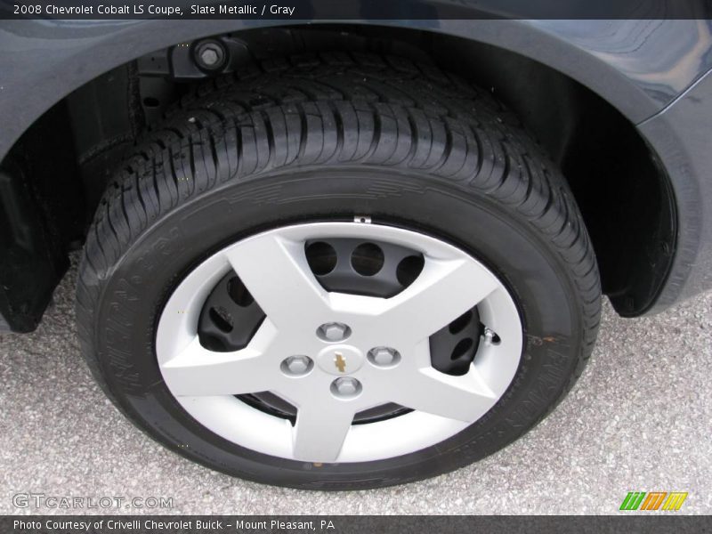 Slate Metallic / Gray 2008 Chevrolet Cobalt LS Coupe