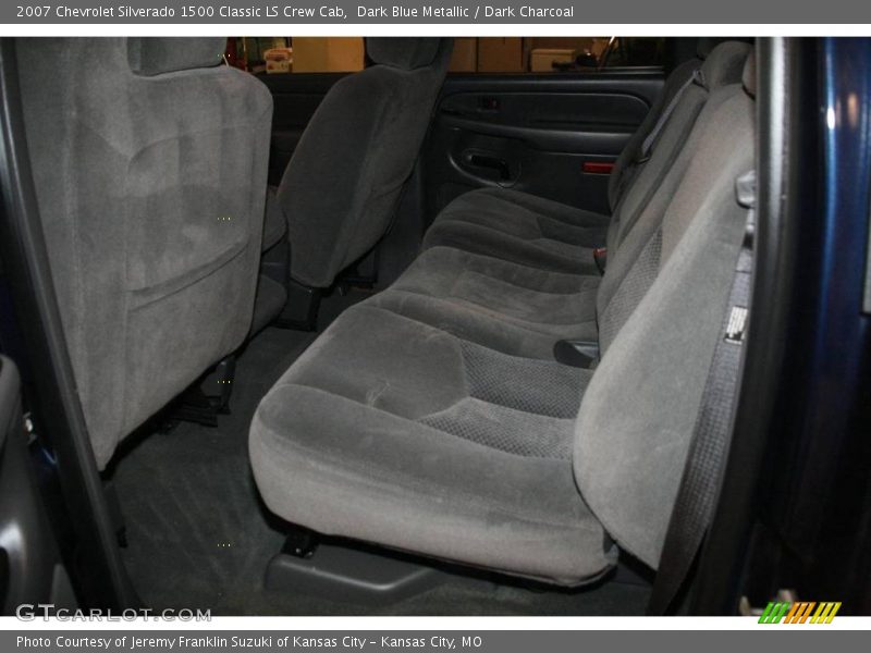 Dark Blue Metallic / Dark Charcoal 2007 Chevrolet Silverado 1500 Classic LS Crew Cab