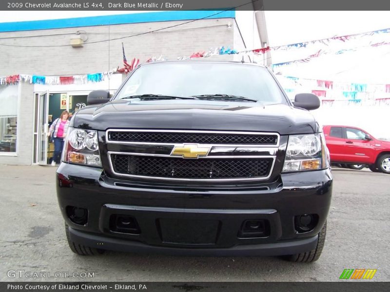 Dark Blue Metallic / Ebony 2009 Chevrolet Avalanche LS 4x4