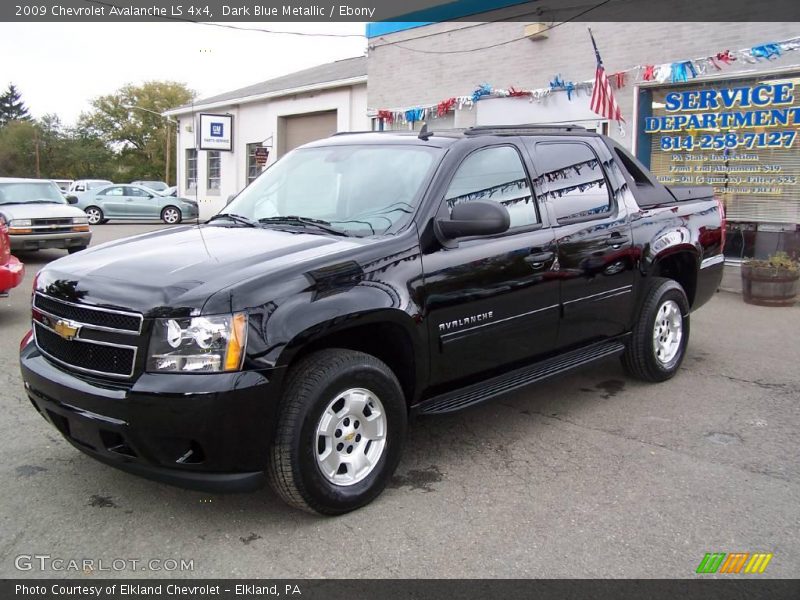 Dark Blue Metallic / Ebony 2009 Chevrolet Avalanche LS 4x4