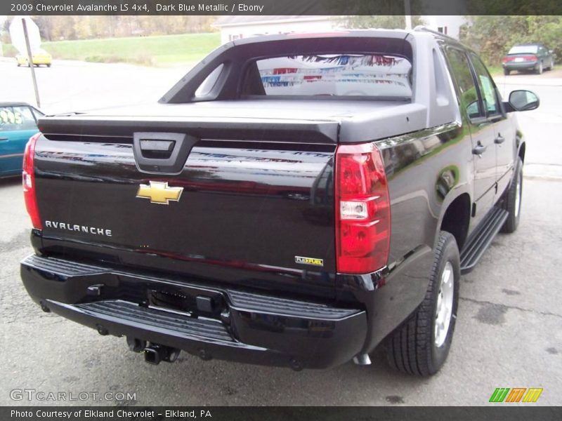 Dark Blue Metallic / Ebony 2009 Chevrolet Avalanche LS 4x4