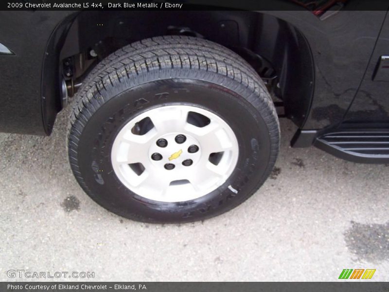 Dark Blue Metallic / Ebony 2009 Chevrolet Avalanche LS 4x4