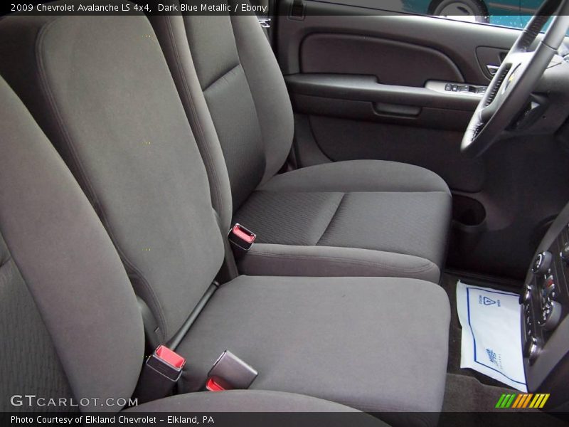 Dark Blue Metallic / Ebony 2009 Chevrolet Avalanche LS 4x4