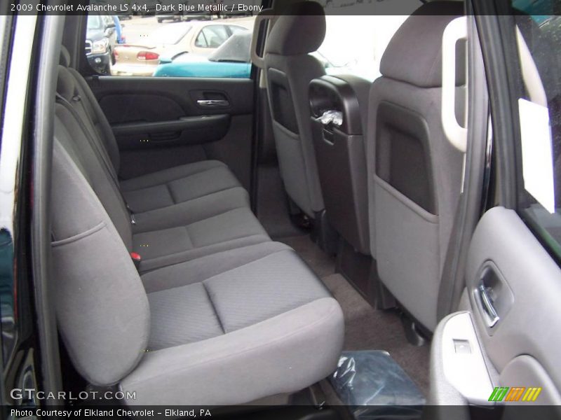 Dark Blue Metallic / Ebony 2009 Chevrolet Avalanche LS 4x4