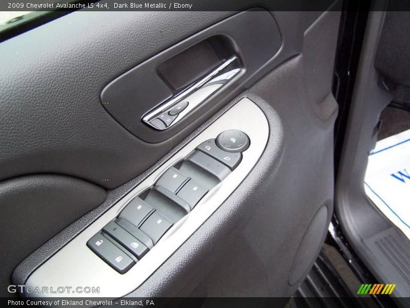Dark Blue Metallic / Ebony 2009 Chevrolet Avalanche LS 4x4