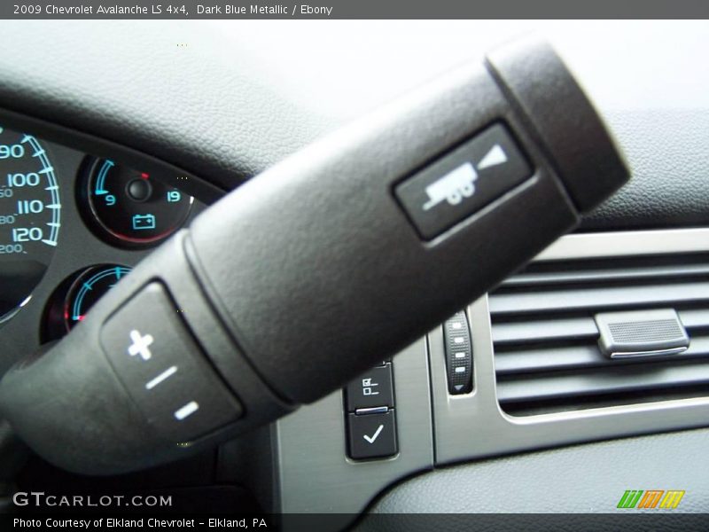 Dark Blue Metallic / Ebony 2009 Chevrolet Avalanche LS 4x4