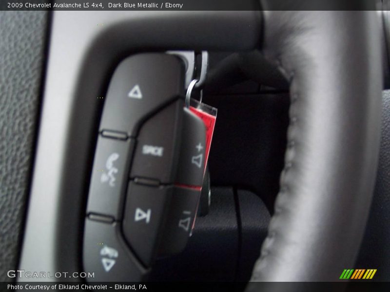 Dark Blue Metallic / Ebony 2009 Chevrolet Avalanche LS 4x4