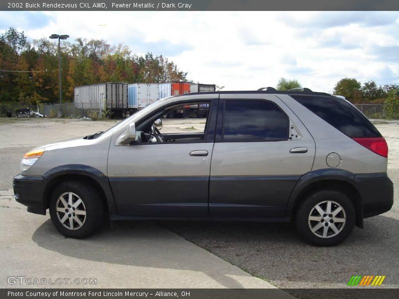 Pewter Metallic / Dark Gray 2002 Buick Rendezvous CXL AWD
