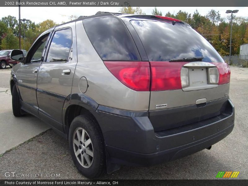 Pewter Metallic / Dark Gray 2002 Buick Rendezvous CXL AWD