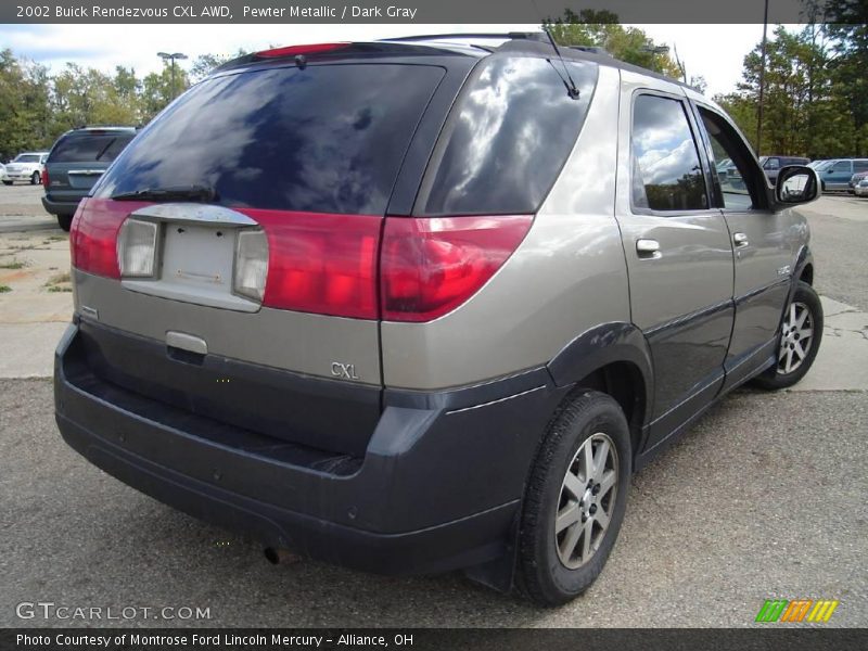 Pewter Metallic / Dark Gray 2002 Buick Rendezvous CXL AWD