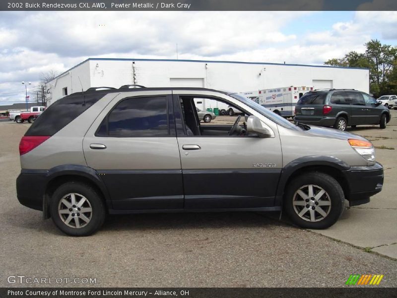 Pewter Metallic / Dark Gray 2002 Buick Rendezvous CXL AWD