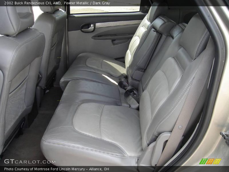 Pewter Metallic / Dark Gray 2002 Buick Rendezvous CXL AWD
