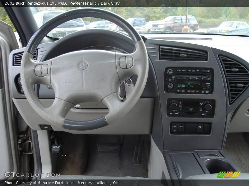 Pewter Metallic / Dark Gray 2002 Buick Rendezvous CXL AWD