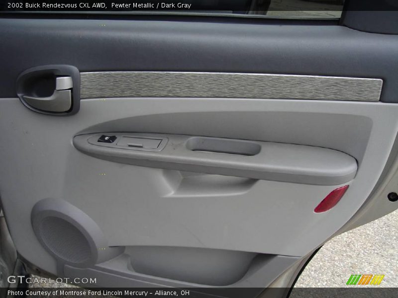 Pewter Metallic / Dark Gray 2002 Buick Rendezvous CXL AWD