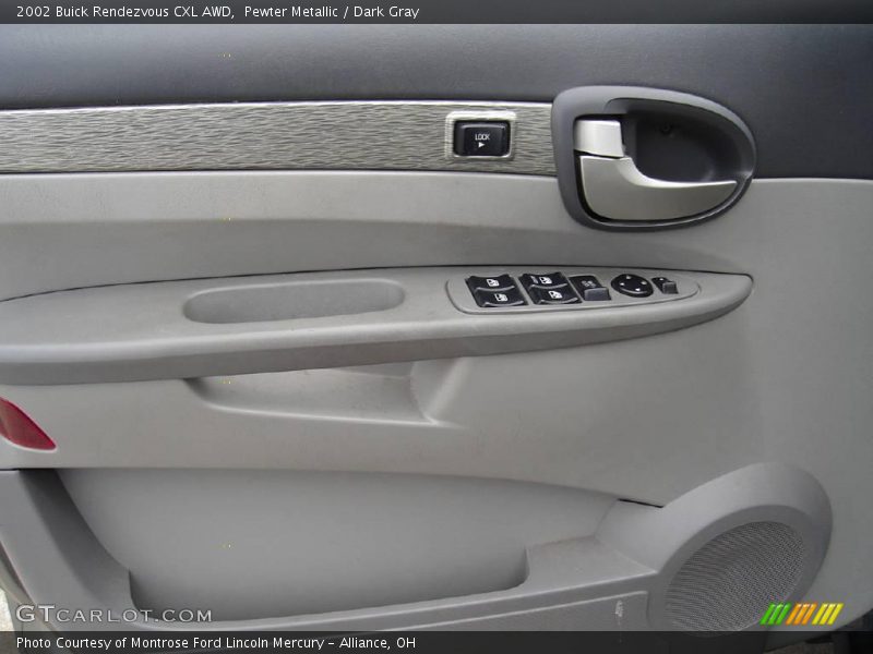 Pewter Metallic / Dark Gray 2002 Buick Rendezvous CXL AWD