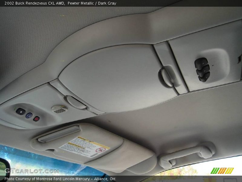 Pewter Metallic / Dark Gray 2002 Buick Rendezvous CXL AWD