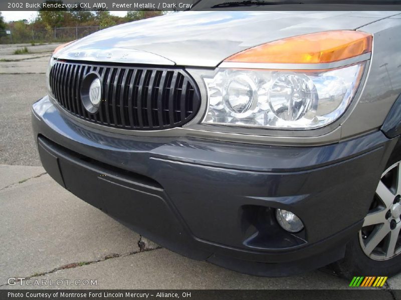 Pewter Metallic / Dark Gray 2002 Buick Rendezvous CXL AWD