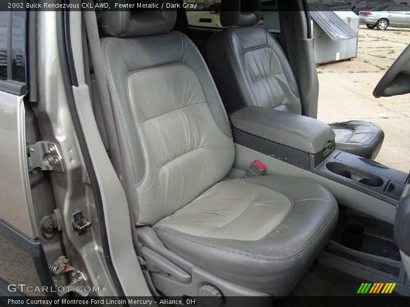 Pewter Metallic / Dark Gray 2002 Buick Rendezvous CXL AWD