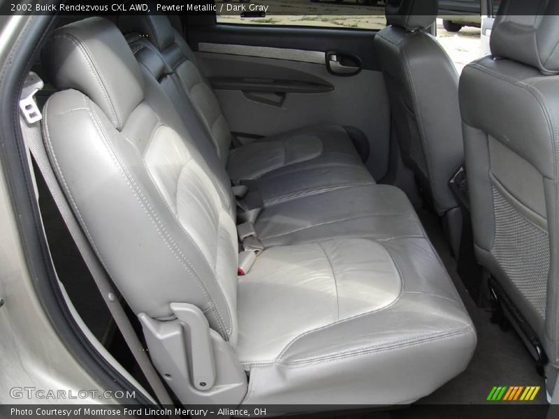 Pewter Metallic / Dark Gray 2002 Buick Rendezvous CXL AWD