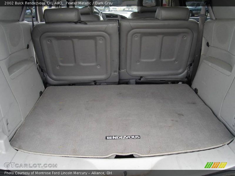 Pewter Metallic / Dark Gray 2002 Buick Rendezvous CXL AWD