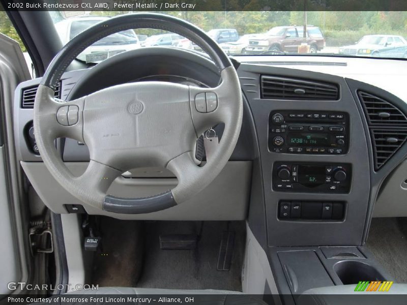 Pewter Metallic / Dark Gray 2002 Buick Rendezvous CXL AWD