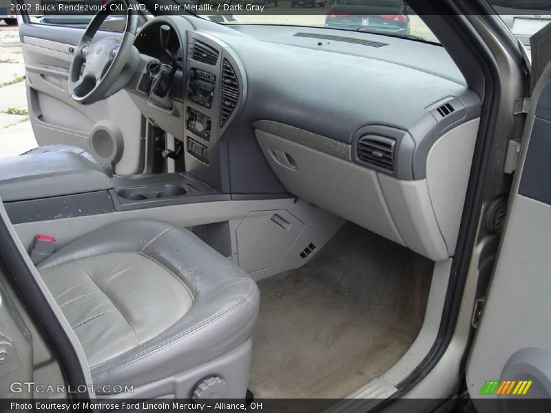 Pewter Metallic / Dark Gray 2002 Buick Rendezvous CXL AWD