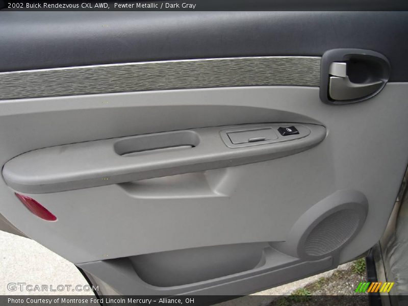 Pewter Metallic / Dark Gray 2002 Buick Rendezvous CXL AWD