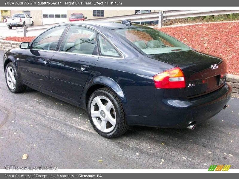 Night Blue Pearl Effect / Platinum 2004 Audi A6 3.0 quattro Sedan