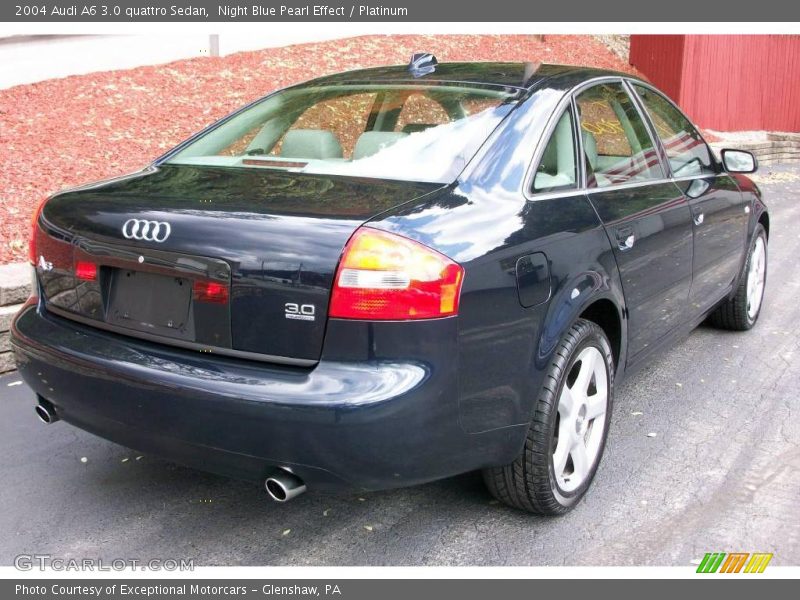 Night Blue Pearl Effect / Platinum 2004 Audi A6 3.0 quattro Sedan