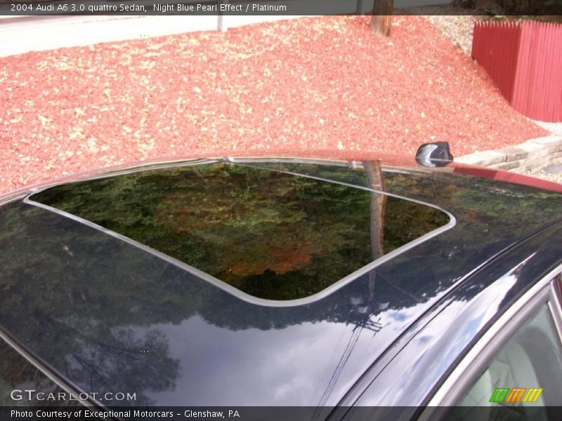 Night Blue Pearl Effect / Platinum 2004 Audi A6 3.0 quattro Sedan