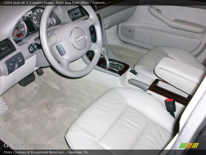 Night Blue Pearl Effect / Platinum 2004 Audi A6 3.0 quattro Sedan