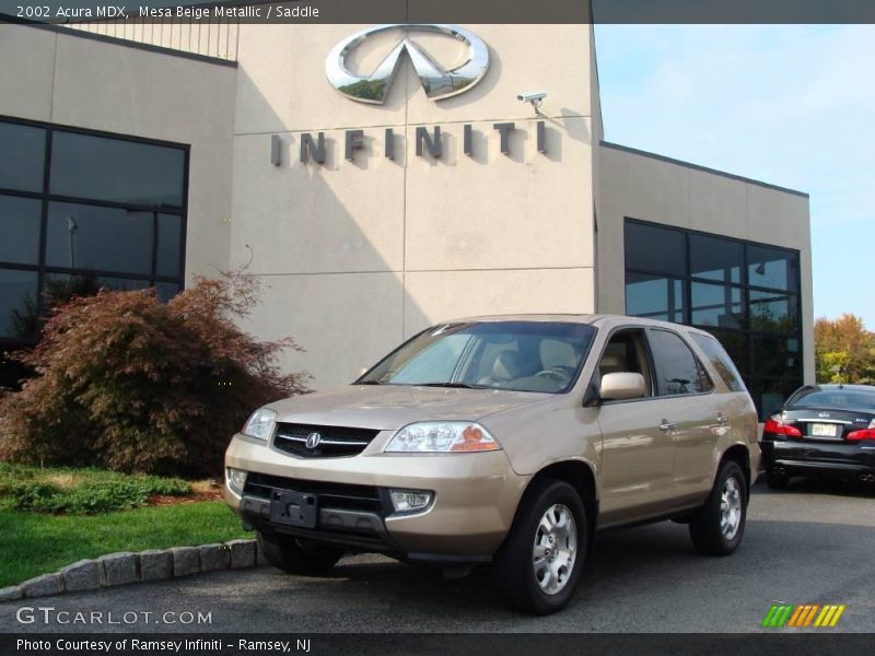 Mesa Beige Metallic / Saddle 2002 Acura MDX