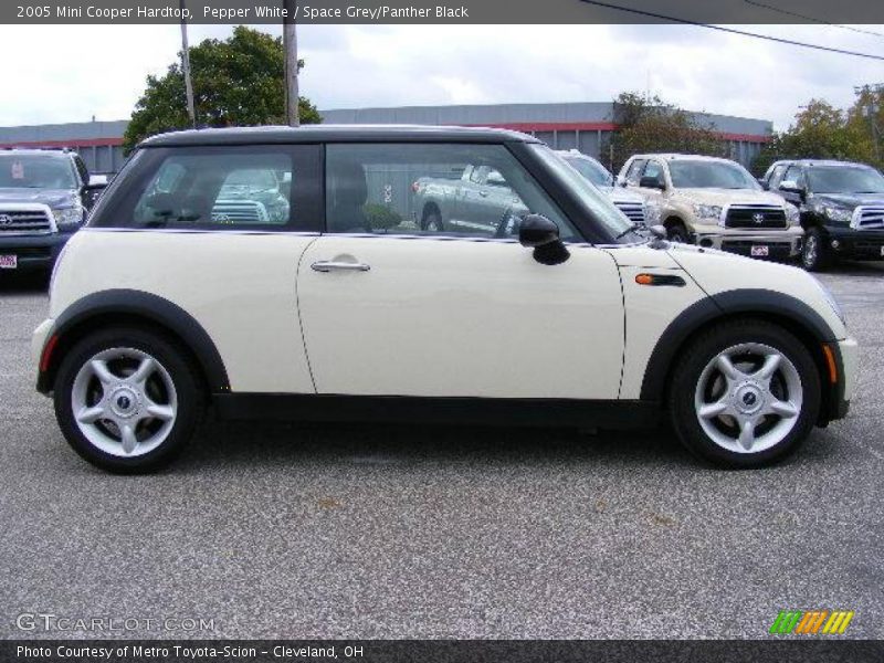 Pepper White / Space Grey/Panther Black 2005 Mini Cooper Hardtop