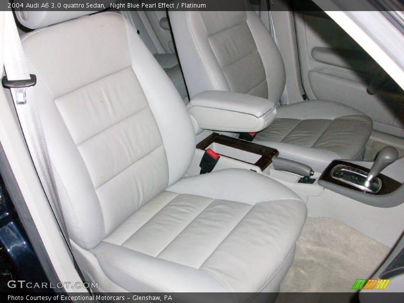 Night Blue Pearl Effect / Platinum 2004 Audi A6 3.0 quattro Sedan