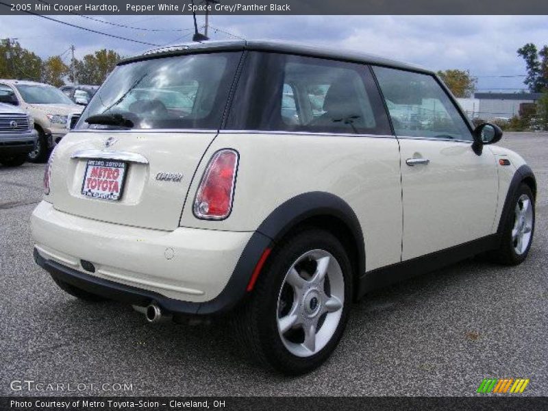 Pepper White / Space Grey/Panther Black 2005 Mini Cooper Hardtop