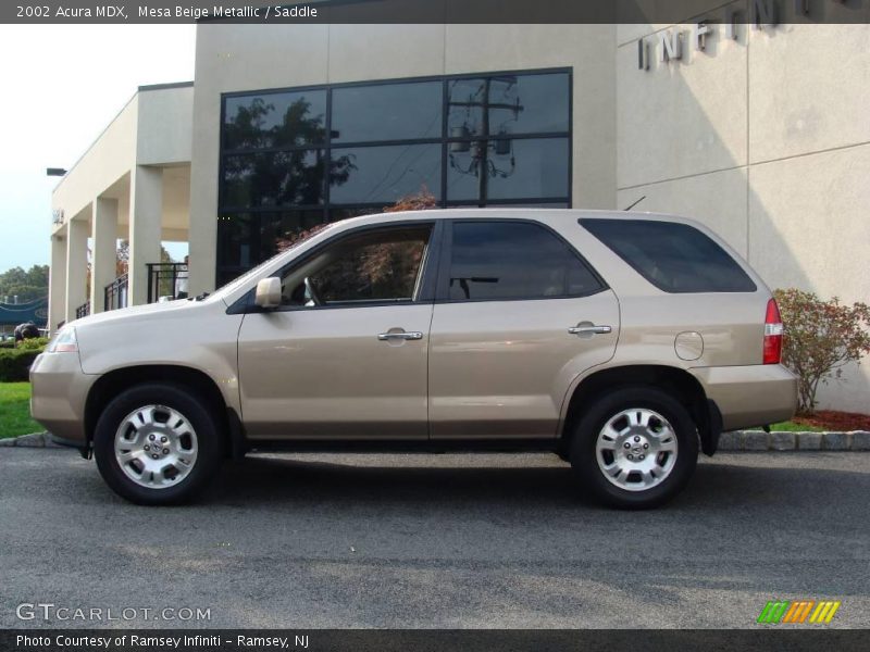 Mesa Beige Metallic / Saddle 2002 Acura MDX