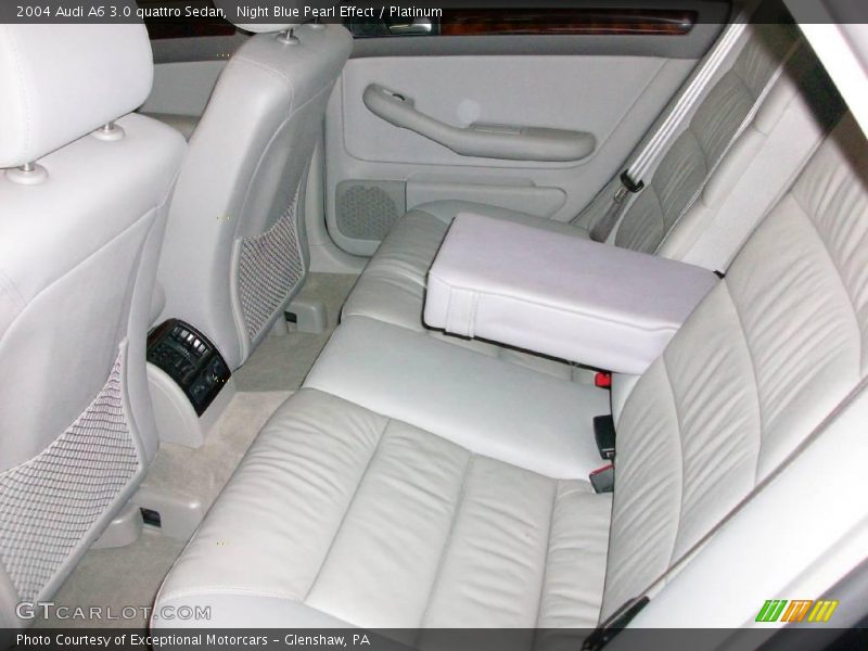 Night Blue Pearl Effect / Platinum 2004 Audi A6 3.0 quattro Sedan
