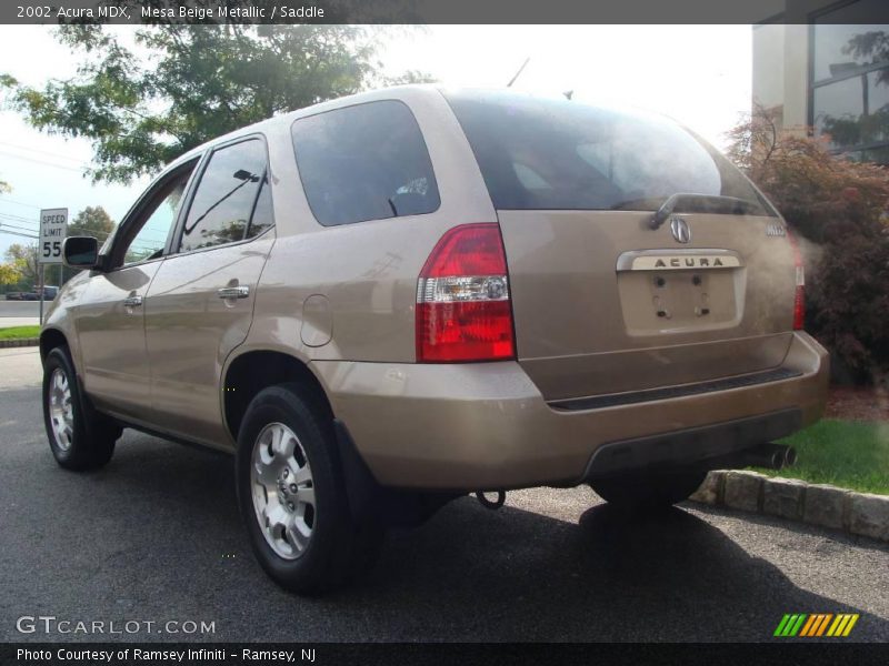 Mesa Beige Metallic / Saddle 2002 Acura MDX