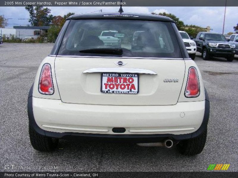 Pepper White / Space Grey/Panther Black 2005 Mini Cooper Hardtop