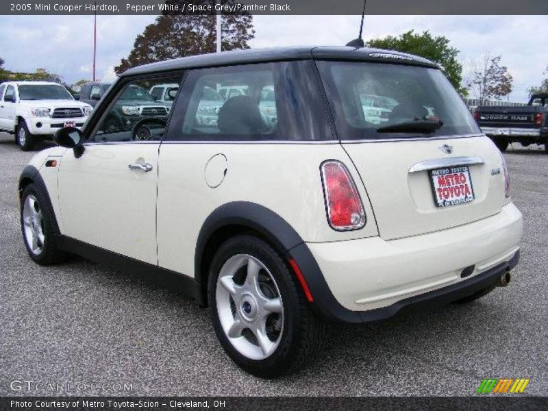 Pepper White / Space Grey/Panther Black 2005 Mini Cooper Hardtop