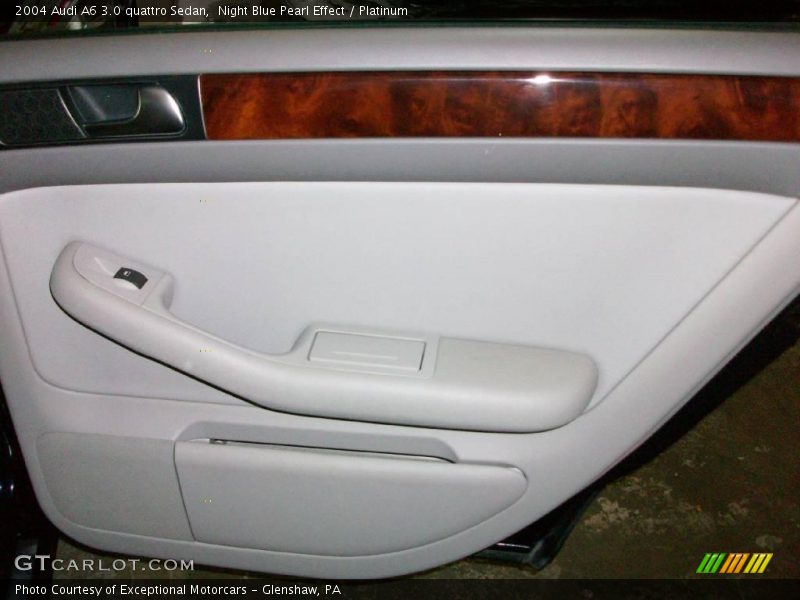 Night Blue Pearl Effect / Platinum 2004 Audi A6 3.0 quattro Sedan