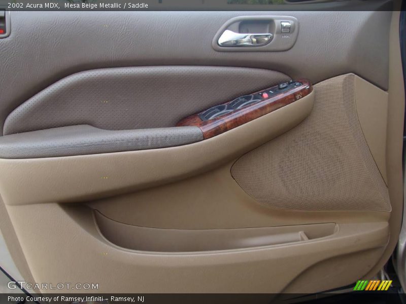 Mesa Beige Metallic / Saddle 2002 Acura MDX