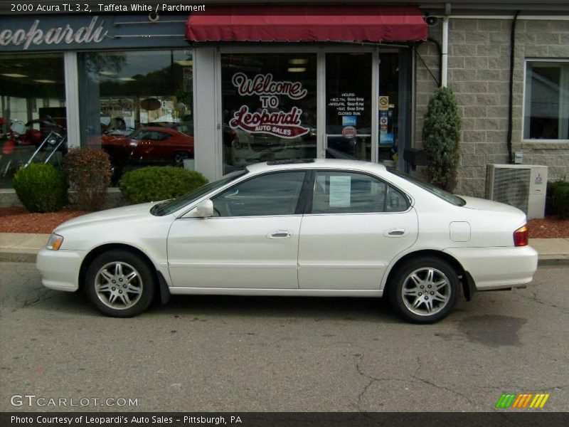 Taffeta White / Parchment 2000 Acura TL 3.2