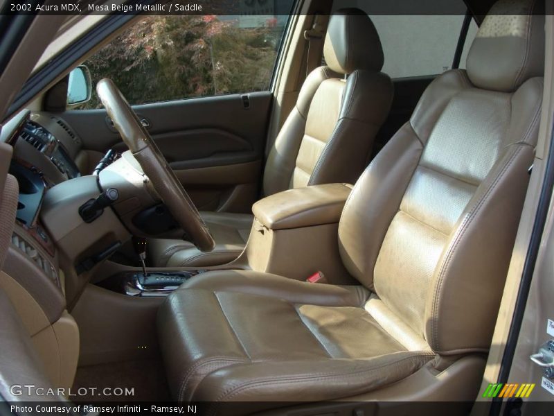 Mesa Beige Metallic / Saddle 2002 Acura MDX