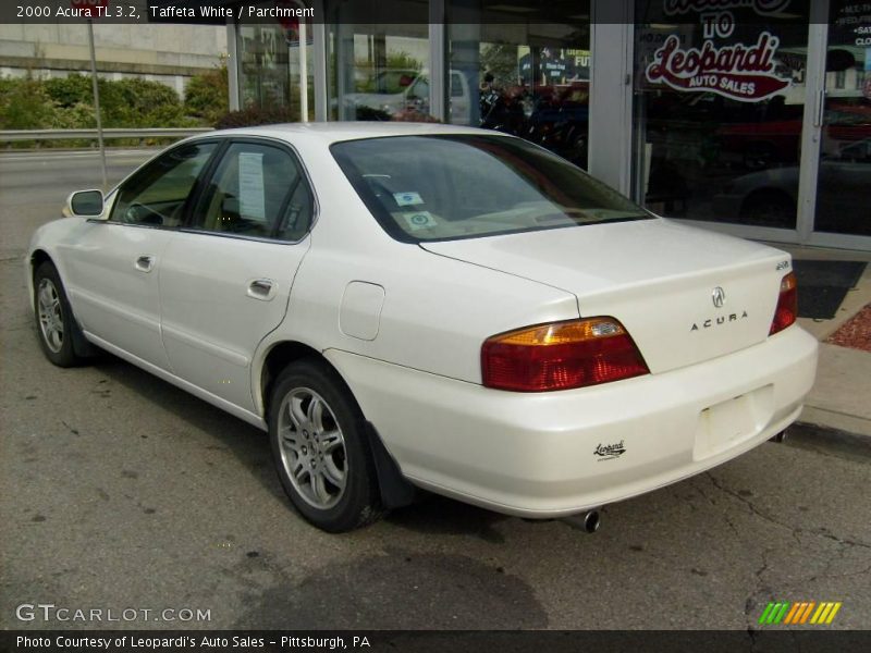 Taffeta White / Parchment 2000 Acura TL 3.2