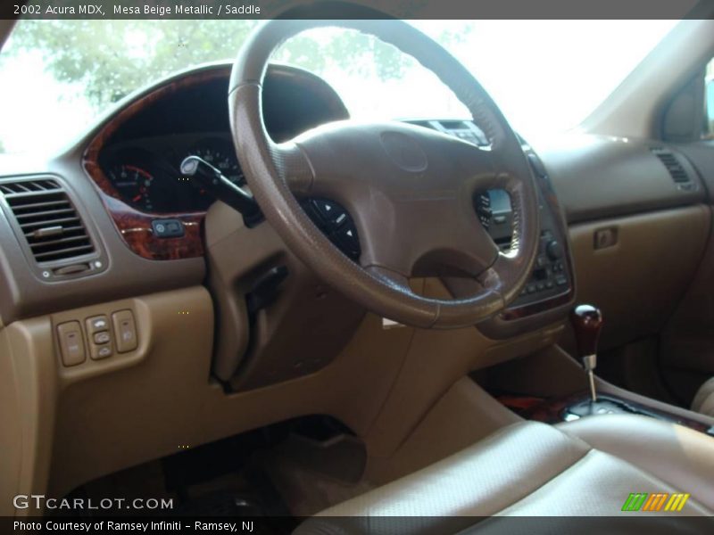 Mesa Beige Metallic / Saddle 2002 Acura MDX