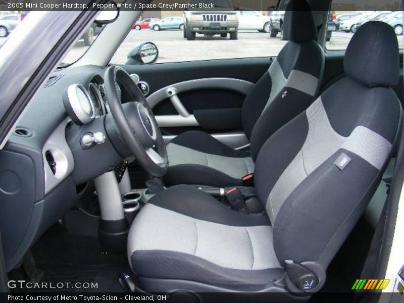 Pepper White / Space Grey/Panther Black 2005 Mini Cooper Hardtop